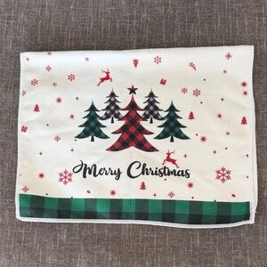NWOT Merry Christmas Kitchen Towel